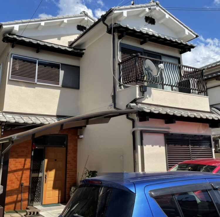 奈良桜井市N様邸　外壁塗装・防水工事 施工後の写真