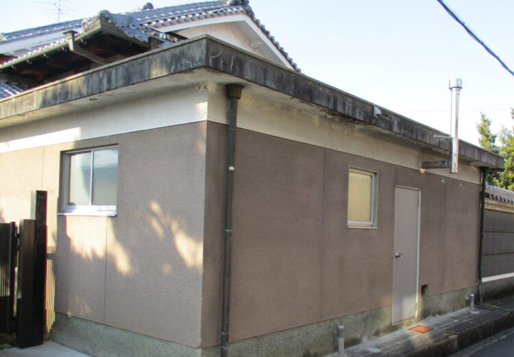 奈良磯城郡田原本町Y様邸　外壁塗装工事 施工前の写真