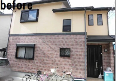 奈良県大和郡山市M様邸　外壁塗装・屋根塗装工事 施工前の写真