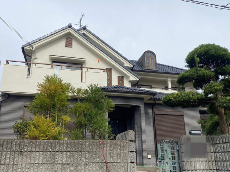 奈良県大和郡山市H様邸　外壁塗装・屋根塗装工事 施工後の写真