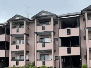 奈良香芝市　3階建てマンション塗装工事