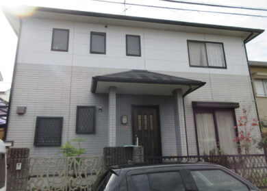 奈良橿原市S様邸 外壁塗装・屋根塗装工事 施工前の写真