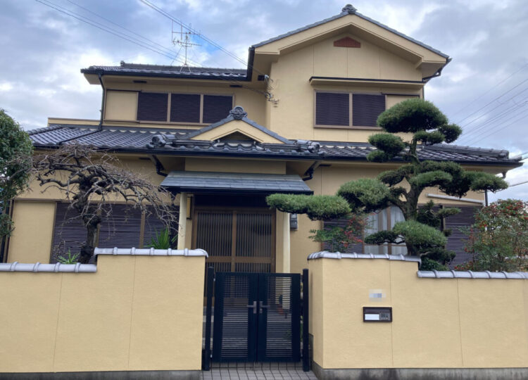 奈良橿原市A様邸　外壁塗装工事 施工後の写真