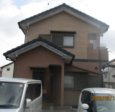 奈良県天理市O様邸 外壁塗装・屋根塗装工事 施工前の写真