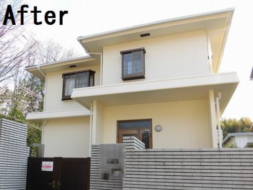 奈良県奈良市M様邸　外壁塗装・屋根塗装・防水工事