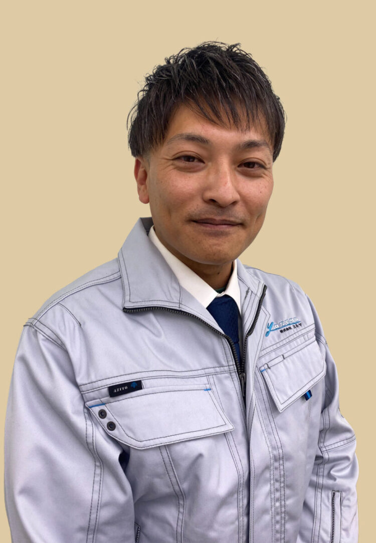 奈良の香芝市の株式会社ヨネヤの外壁塗装と屋根塗装の支店長