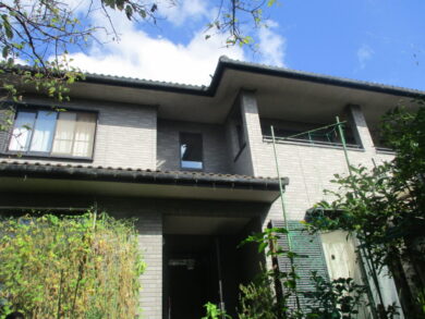 奈良奈良市Y様邸 外壁塗装・屋根塗装工事 施工前の写真