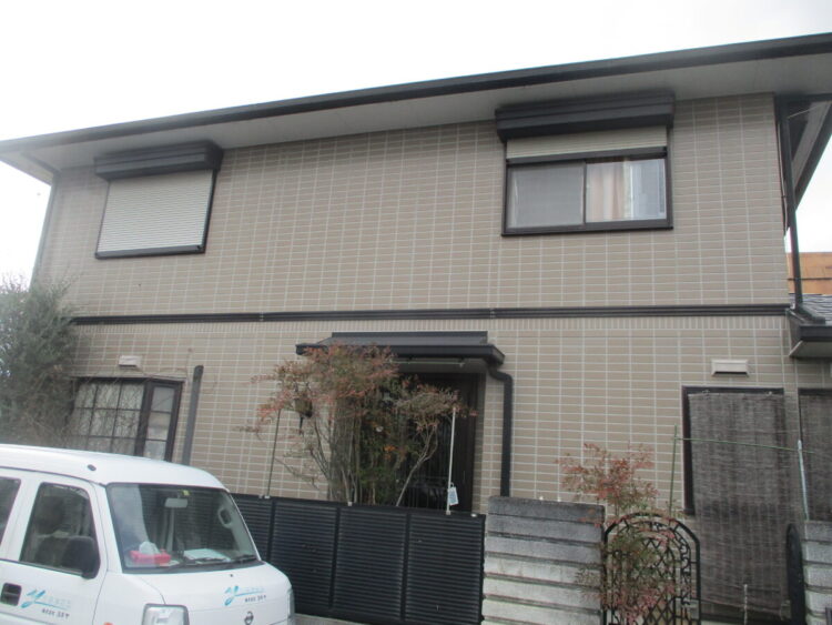 奈良県天理市Y様邸　外壁塗装・屋根塗装工事 施工前の写真