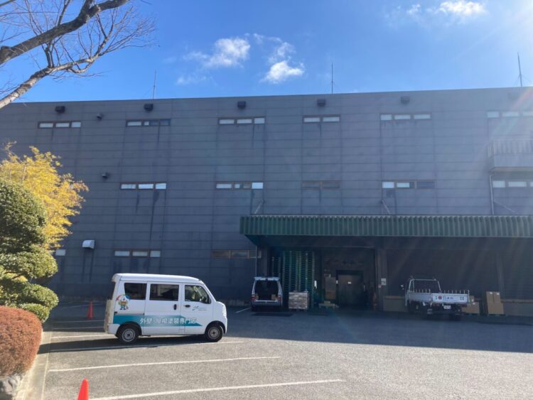 奈良県桜井市株式会社池利様　外壁塗装工事 施工前の写真