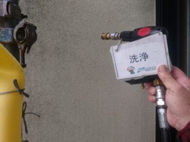 奈良天理市K様邸　外壁塗装・屋根塗装工事 洗浄