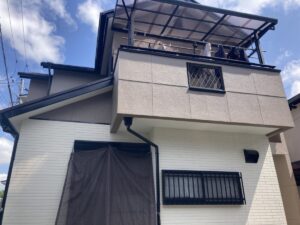 奈良県生駒市K様邸　外壁塗装・屋根塗装・防水工事