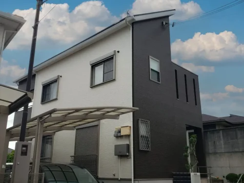 奈良県橿原市大軽町K様邸　外壁塗装・防水工事