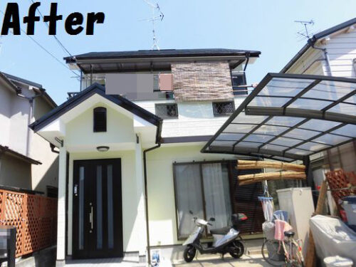 奈良県橿原市I様邸　外壁塗装・屋根塗装・防水工事