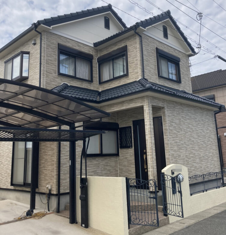 奈良奈良市Y様　外壁塗装・屋根塗装工事 施工後の写真