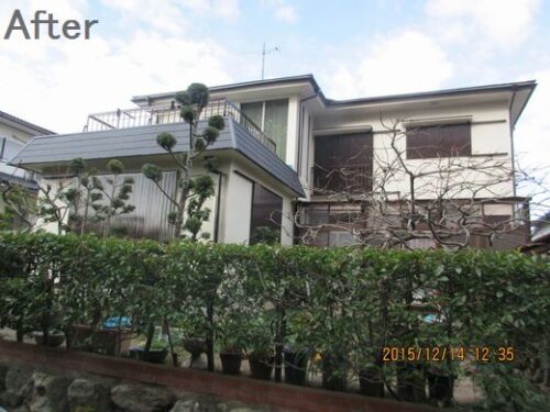 奈良県生駒市Y様邸　外壁塗装・防水工事