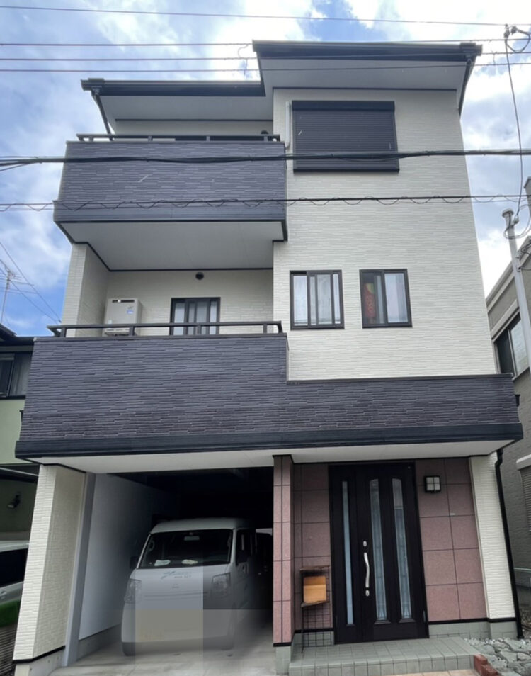 奈良橿原市T様邸　外壁塗装・防水工事 施工後の写真