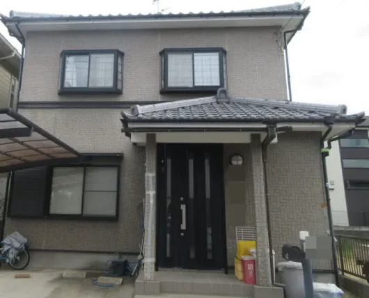 奈良県天理市Y様邸 外壁塗装工事 施工前の写真