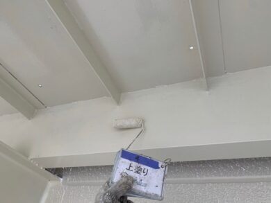 奈良橿原市T様　外壁塗装工事 外壁上塗り
