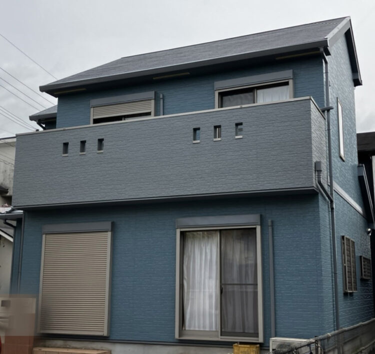 奈良県橿原市J様邸　外壁塗装・屋根塗装・防水工事 施工後の写真
