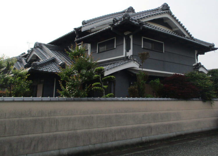 奈良県磯城郡田原本町M様邸　外壁塗装工事 施工前の写真