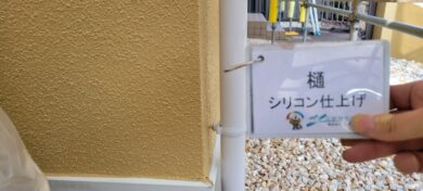 奈良磯城郡三宅町T様邸　外壁塗装・防水工事 樋シリコン仕上げ