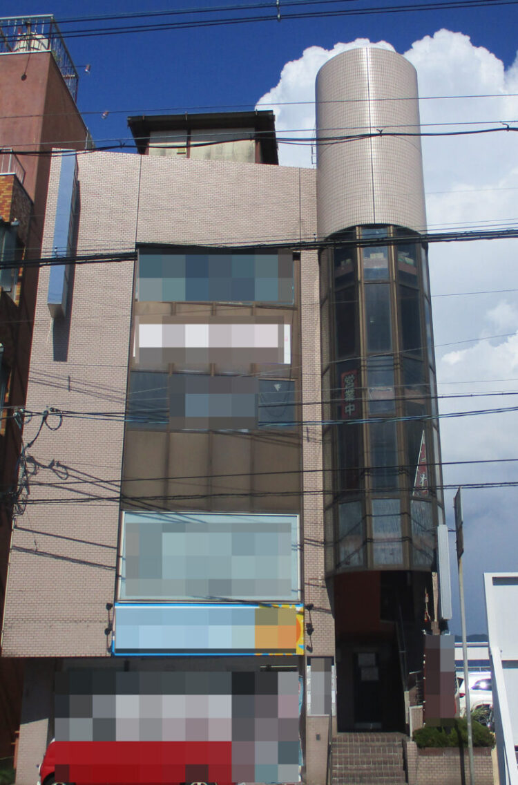 奈良県桜井市Mビル様　外壁塗装工事 施工前の写真