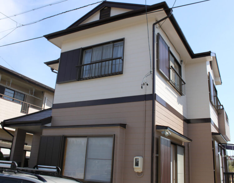 外壁塗装 セラミシリコン 施工後の写真