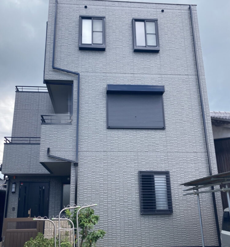 奈良磯城郡田原本町M様邸　外壁塗装工事 施工後の写真
