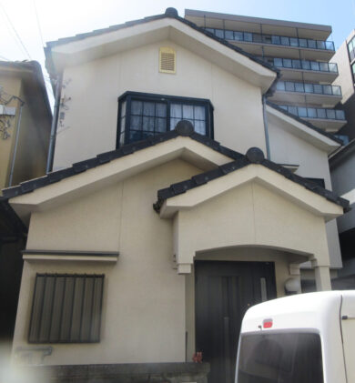 奈良天理市K様邸 外壁塗装・屋根塗装工事 施工前の写真