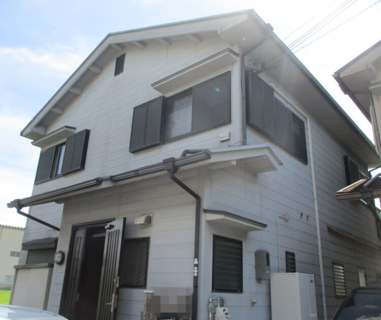奈良県天理市I様邸　外壁塗装・屋根塗装・防水工事 施工前の写真