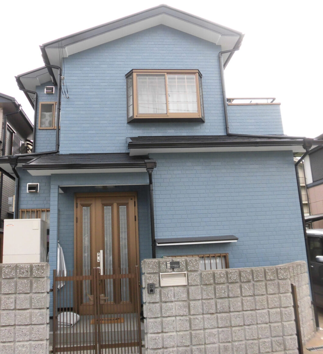 奈良県天理市K様邸　外壁塗装・屋根塗装・防水工事 施工後の写真