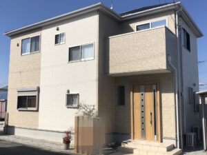 奈良県磯城郡田原本町Y様邸　外壁塗装・屋根塗装・防水工事